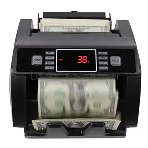 LD-90C Mais Avançada Ticket Counting Machine Money Counter detector de notas Compteurs de tarugos UV Money Counting Machine
