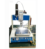 Machine de distribution automatique de colle pour cartes de circuits imprimés de bureau, distributeur de colle thermofusible, robots, machine à colle de haute précision à faible coût