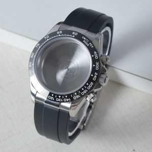 Boîtier de montre VK63 en acier inoxydable, accessoires de montre, cristal saphir étanche pour Daytona avec bracelet pour mouvement Seiko VK63A - Product Image 1