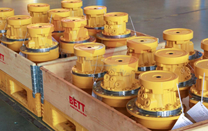 CE düşük hız yüksek tork radyal pistonlu Motor ile yatay yönlü sondaj kulesi MS18 hidrolik Motor için mil motoru - Product Image 4