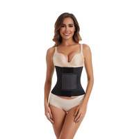 FSPG Corset de maintien de taille sous-poitrine, Ceinture de sport, Gaine sculptante effet sablier pour femme