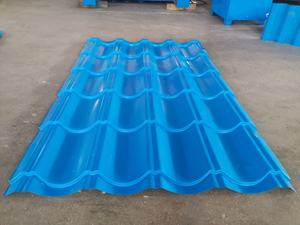 Ibr Pbr 리브 R Ranel Ag 패널 골판지 아연 도금 강판 단계 타일 데커 루핑 시트 이중 타일 만들기 기계 - Product Image 2