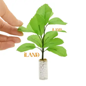 Iland Miniaturen Mini Kunstmatige Hyacint Poppenhuis Fee Tuin Bloem/Plant Miniatuur Bloem Op005