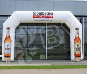 Cetak kustom luar ruangan PVC lengkungan tiup gerbang promosi mulai acara iklan tiup dengan Blower udara - Product Image 5