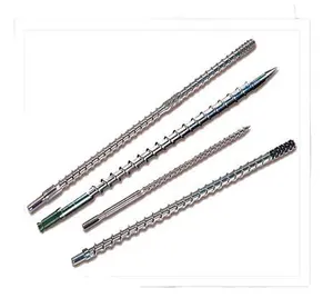 2023 PP/PE High Speed Plastic Extruder Barrel Screw Single Extrusion Screw Barrel For Chenhsong Plastic Injection Machines