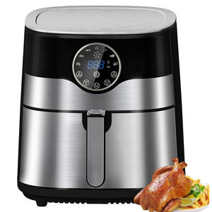 Nueva Freidora de Aire Doble Anbolife de <span class=keywords><strong>9L</strong></span>, Freidora de Aire Eléctrica Inteligente con Control Digital, Funciones de Asar, Tostar, Deshidratar y Recalentar - Product Image 6