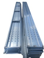 Planche de pont en acier galvanisé à bas prix, planche de marche, construction d'échafaudage
