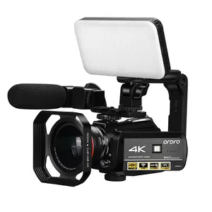 Câmera de vídeo profissional Sony Vlogging para Youtube, câmera de vídeo com saída noturna 4K HD AC3 de venda imperdível