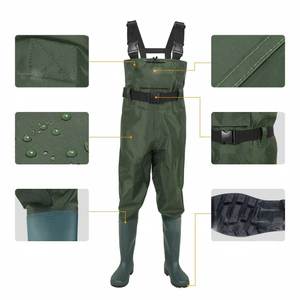 <span class=keywords><strong>Cuissardes</strong></span> de pêche unisexes en nylon respirant et durable, logo personnalisé et illustrations performantes, imperméables - Product Image 6