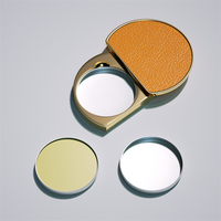 Baume à lèvres blush personnalisé compact en métal avec dessus en cuir conteneur de parfum solide dans une boîte en fer blanc magnétique boîtes en métal personnalisables