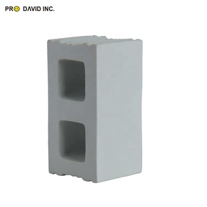 ของเล่นบีบคลายเครียดรูปบล็อกคอนกรีต PU - Product Image 3