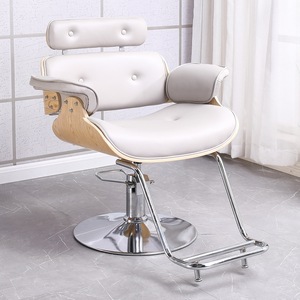Fauteuil de Barbier Hydraulique Premium avec Siège en Cuir PU Réglable en Hauteur, Qualité Commerciale pour Salon et Barbier - Product Image 3