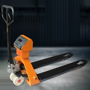 Fabrik preis Wiegen Paletten heber Hydraulik pumpe 1150mm 1220mm Gabel Hand palette LKW Waage - Product Image 3