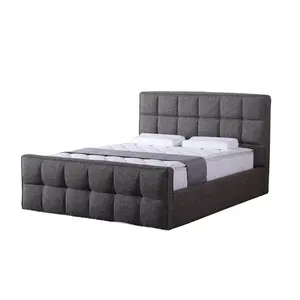 2022 latest super king queen size double bed designs bedroom furniture bed