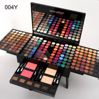 Palet Makeup 180 Warna Piano Box Eyeshadow, Blush dan Contour, Kotak Kosmetik Grosir