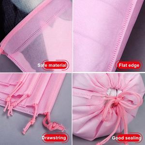 Bolsa de Almacenamiento Pequeña de Alta Calidad con Cordón, Bolsa de Tela No Tejida con Asa de Cuerda para Protección de Joyas y Contra el Polvo - MOQ Bajo - Product Image 2