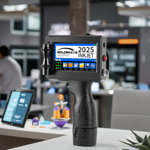 Sản xuất nhỏ Máy in phun cầm tay cho ngày nối tiếp số kỹ thuật số mã hóa máy in phun máy với Thông Minh Màn hình cảm ứng - Product Image 1