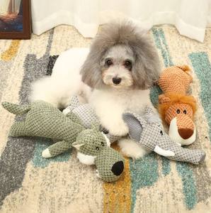 Schoffel Verkopen Duurzaam Piepend Knuffelspeelgoed Voor Huisdieren Interactief Pluche Pop Knuffels Hondenkauwspeelgoed - Product Image 5