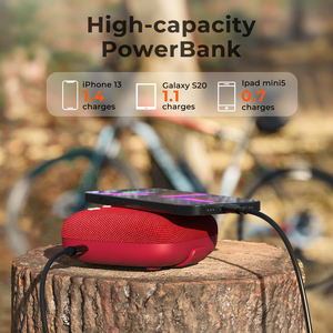 Enceinte Bluetooth Tribit Stormbox Micro 2 avec sangle intégrée, basses profondes 10W, autonomie de 12 heures pour vélo/sport/natation/camping/fête - Product Image 6