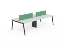 Table de négociation de conférence multiple simple et moderne pour bureaux de salle de conférence