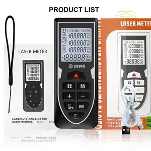 ODM OEM 50M Laser Mesure distanziometro Laser distanziometro sensore nastro misura misurazione digitale