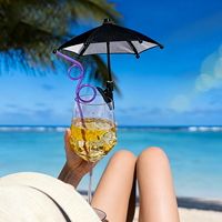 Mini parapluie bouteille de vin imperméable personnalisable-Parapluie décoratif créatif parfait pour la plage