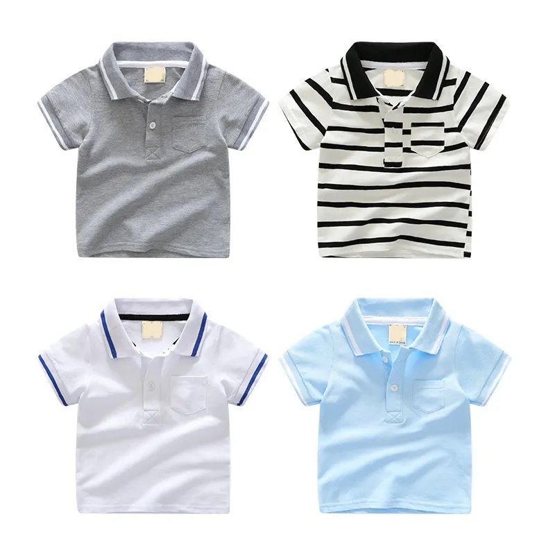 Kaus Polo Anak Laki-laki, Oblong Mode Anak, Atasan Anak-anak, Pakaian Kustom Polo Shirt Anak Laki-laki