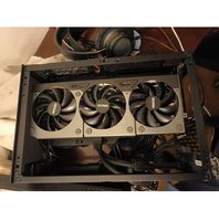 Carte graphique de jeu d'occasion 4070ti INNO3D GeForce RTX 4070 Ti 12 Go IChill X3 G6X 192 bits 16 broches