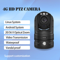 40X Zoom Ptz Camera 4G Live Dampende Wifi Gps Nacht Vison 2K Video High Speed Dome Camera