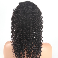 Perruque Lace Front 100% Cheveux Humains Vierges, Cheveux Longs, Densité 180%, Dentelle HD, Sans Colle, Double Drawn, Baby Hair, Texture Bouclée, Nœuds Blanchis