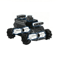 Robot d'inspection extérieur à charge lourde de 2,68 kg |   Moteur réducteur 520, forte puissance, interaction vocale IA, aluminium, éducation STEM