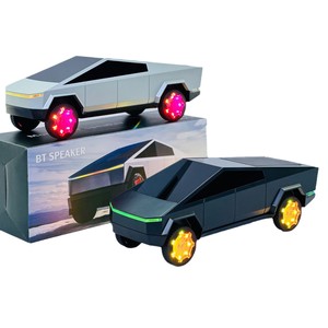 Loa mô hình cybertruck sáng tạo, trang trí máy tính để bàn mát mẻ, âm thanh phổ biến đa chức năng không dây - Product Image 5