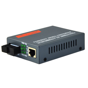 10/100/1000Mbps Single Mode 1 RJ45 Gigabit <b>Ethernet</b> Network to SC Fiber Optic <b>Ethernet</b> Converter - Product Image 6