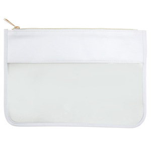 Bolsa de Cosméticos Personalizada al por Mayor, Bolsa de Maquillaje Transparente de PVC, Bolsa de Viaje Impermeable Personalizada, Bolsa de Cosméticos DIY con Cremallera - Product Image 2