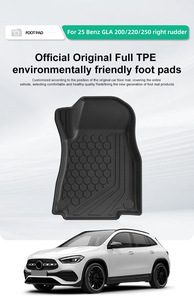 <span class=keywords><strong>Prix</strong></span> d'usine – Ensemble de tapis de sol et de coffre en TPE sur mesure pour <span class=keywords><strong>Mercedes</strong></span>-Benz <span class=keywords><strong>GLA</strong></span> 200 220 250 2025 – Tapis de sol en caoutchouc pour voiture - Product Image 5