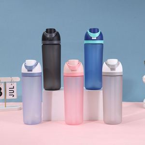 Gobelet à fruits en PC givré grande capacité pour adultes, idéal pour les sports de plein air, avec paille anti-fuite pour boire directement, également adapté aux enfants - Product Image 3