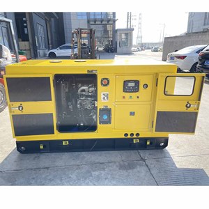 Générateur triphasé silencieux avec une puissance de 12 kW à 40 kW, cadre ouvert, démarrage à distance, fréquence 60 Hz, options 240 V et 480 V, GFS-I28 15 kVA 20 kVA - Product Image 1