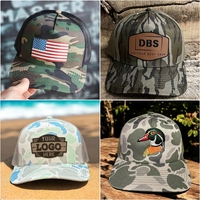 Topi Trucker 5 Panel Custom Camo 112 Gorras Cap Print Camo 112PFP Mesh Blank Snapback Baseball Cap Topi Olahraga
