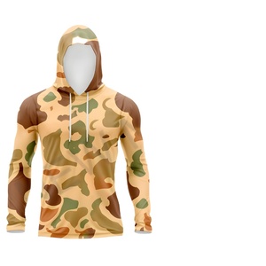 Custom Full Graphic Fishing Hoodies UV Protection Quick Dry Polyester Plus Size Fishing Gear Customizable Designs - Product Image 1