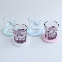 Sous-verre en diatomite super absorbant, séchage rapide, tapis pour tasse en terre de diatomée, antidérapant, résistant à la chaleur, sous-verre de table, logo personnalisé