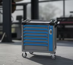 Caja <span class=keywords><strong>de</strong></span> Herramientas Ajustable <span class=keywords><strong>de</strong></span> Acero Inoxidable con 7 Cajones, Capacidad <span class=keywords><strong>de</strong></span> Carga <span class=keywords><strong>de</strong></span> 400 kg, Gabinete <span class=keywords><strong>de</strong></span> Almacenamiento para Garaje, Taller Mecánico y Hogar - Product Image 5