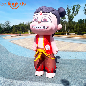 Personnage gonflable géant Nezha – Design officiel du film d'animation pour parcs à thème, festivals, centres commerciaux et promotions de marques - Product Image 1