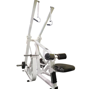 Máquina de Polea para Tracción Lateral, Press de Pecho <span class=keywords><strong>Vertical</strong></span> con Carga de Discos, Press Inclinado, Press de Hombros - Product Image 2