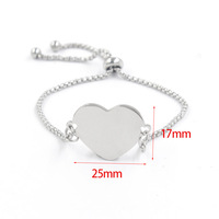 Grosir Gelang Jam Tangan Stainless Steel Kosong untuk Ukiran Laser, Unisex Vintage Trendi Fashion Perhiasan Gelang Hadiah Buatan Tangan