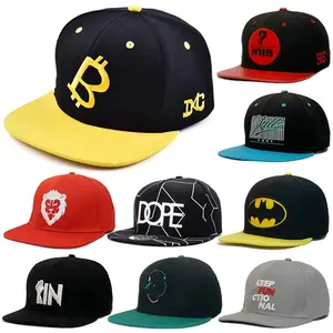 Boné de beisebol de camurça com logotipo bordado personalizado de alta qualidade com 5 painéis logotipo em relevo na borda boné de chapéus snapback bordado 3D personalizado