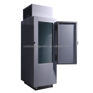 Ice Displaying Glass Doors Cold Storage Refrigerator Static Cooling Bagged Ice Storage Bin Big Capacity Ice Merchandiser - Product Image 6