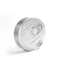 Boîtes en étain de 50 ml, 65*30 mm, pour poudre solide, nourriture pour poissons, conteneur de stockage