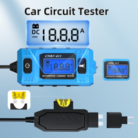 Testeur de fusibles automobiles à lame, outil de test de courant pour voiture, détecteur de panne de circuit 20A 48V, testeur de fusibles pour camping-car