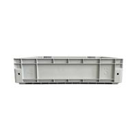 Caisse de rangement en PP recyclable robuste, empilable et emboîtable, en plastique solide pour le transport de marchandises