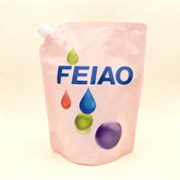 Lessive liquide adoucissante Feiao 1,8 kg 3 L, emballage Doypack avec bec verseur, pochette à bec verseur Dypack